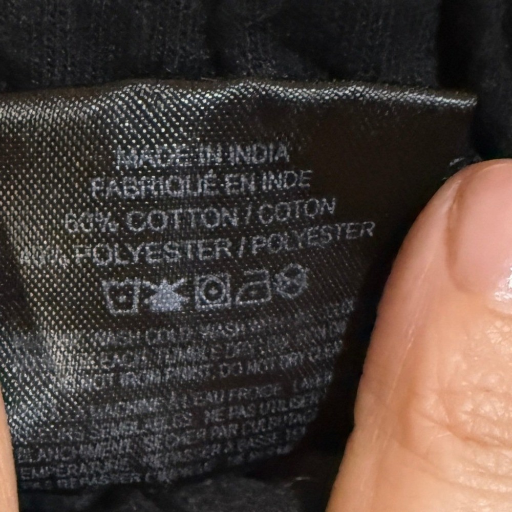 DARE Sweatpants Kids Medium‎ Black Graphic Logo Elastic VTG 90s Streetwear Retro - Picture 2 of 3